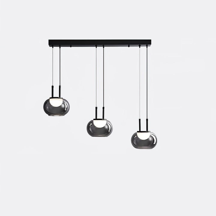 Lampa wisząca Halo - przykład instalacji w przedpokoju
