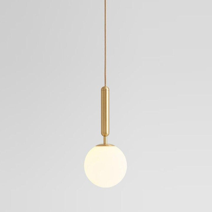 Szklana Lampa Wisząca - Wystrój Wnętrz