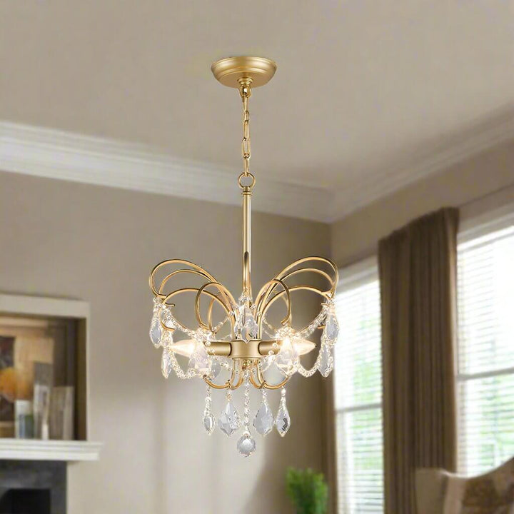 Lampa Wisząca Motyl w Nowoczesnym Salonie