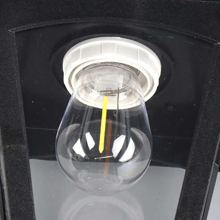 Nowoczesna Lampa Ścienna Solarna Zewnętrzna - Oświetlenie LED