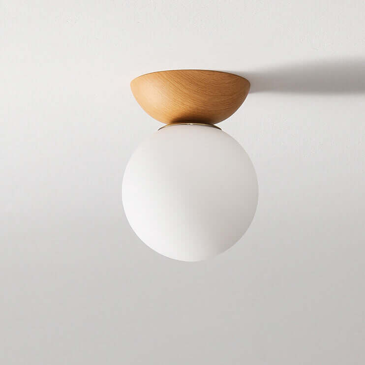Lampa sufitowa do przedpokoju w stylu zen