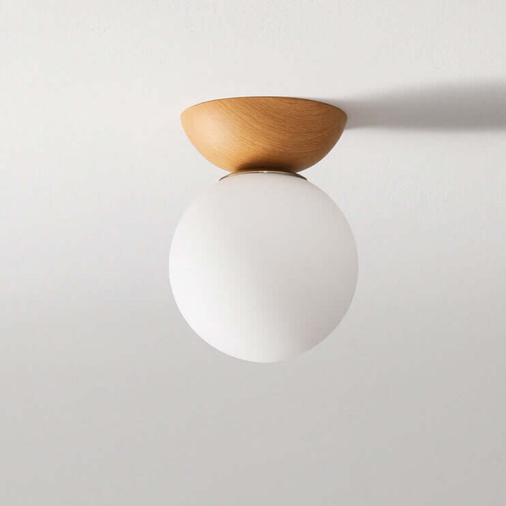 Lampa sufitowa do przedpokoju w stylu zen