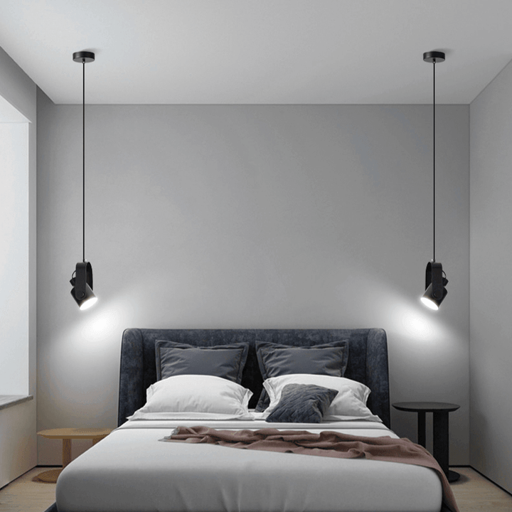Nordycka Lampa Wisząca | Drewno i Metal