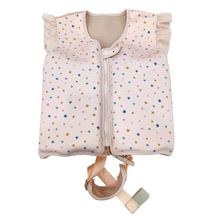 Kamizelka do pływania dla dzieci z neoprenu, żywe kolory, zabawne wzory, optymalne bezpieczeństwo, pływalność od 2 do 27,5 kg.