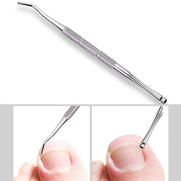 Premium zestaw do pielęgnacji paznokci z narzędziami ze stali nierdzewnej, kompaktowy rozmiar, idealny do manicure w domu, zawiera akcesoria