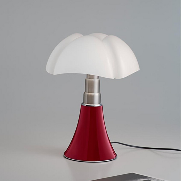 Stołowa Lampa Kwietna retro bezprzewodowa LED, kwiatowy design ze stali, miękkie i ciepłe światło, elegancki wystrój wnętrz