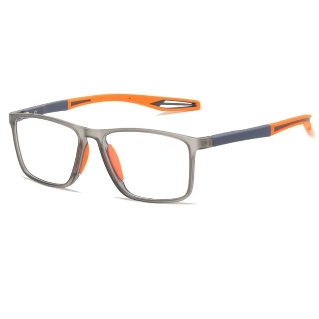 "Lunettes de lecture multifocales ultralégères, monture fine, verres transparents, adaptées aux différents visages masculins.