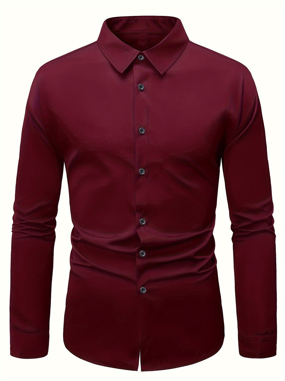 Elegancka koszula męska slim fit, długi rękaw, z klasycznym kołnierzykiem i precyzyjnym zapięciem.
