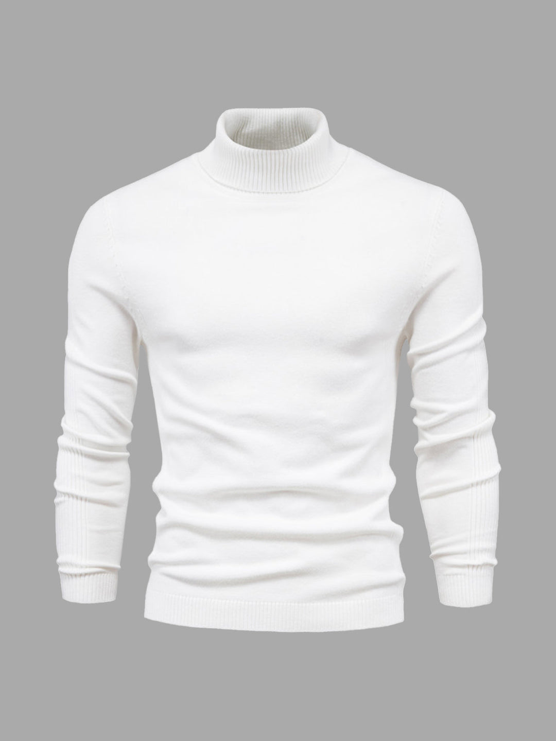 Elegancki golf męski Adrien, klasyczny sweter jesienny, modny krój, komfortowa odzież męska.