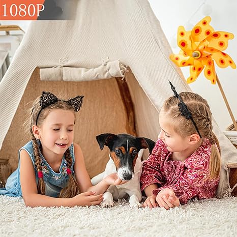 Kompaktowa mini kamera bezpieczeństwa WiFi 1080P o dyskretnych konturach, nagrywająca wideo HD w środku i na zewnątrz.