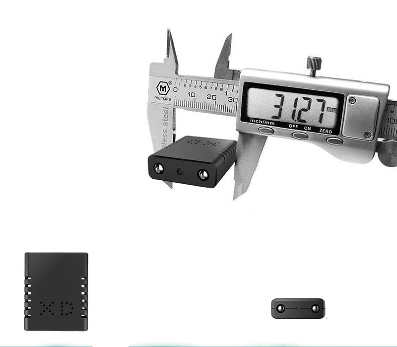 Kompaktowa mini kamera HD z bezprzewodowym połączeniem, noktowizorem i wykrywaniem ruchu. Idealna do dyskretnego monitoringu.