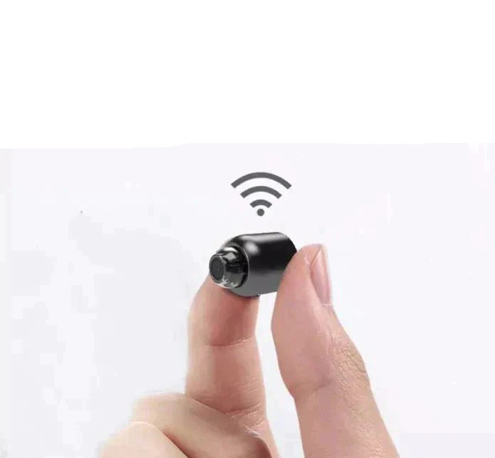 Dyskretna mini kamera WiFi do monitoringu bezpieczeństwa w domu lub biurze. Bezprzewodowa.
