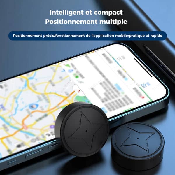 Kompaktowy mini magnetyczny lokalizator GPS, dyskretny, z mocowaniem magnetycznym, do lokalizacji w czasie rzeczywistym, dla optymalnego bezpieczeństwa.