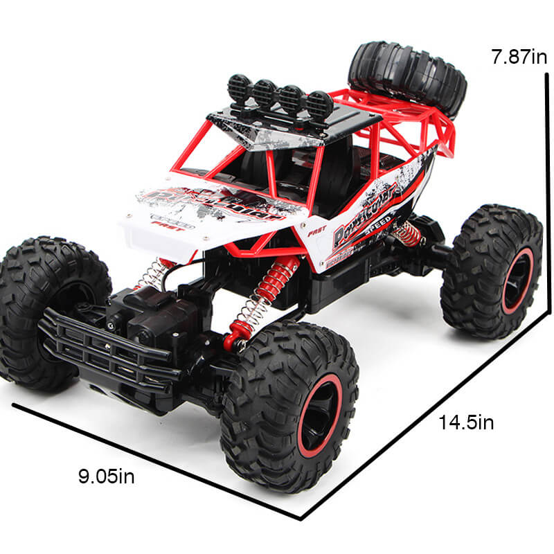 Widok wnętrza Monster Trucka RC