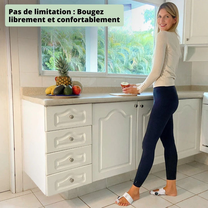 Lekka i dyskretna orteza do korekcji haluksa, wyrównująca duży palec, zapewniająca natychmiastową ulgę w bólu.