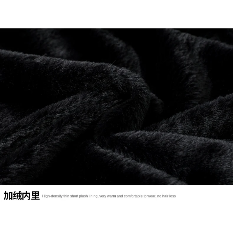 Męska parka zimowa, widok z przodu, odpinany kaptur, elegancki design, czarna, odporna na zimno i niepogodę.