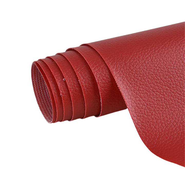 Czerwona samoprzylepna łatka do naprawy skóry, ultraodporna, wodoodporna, idealna do kanap, kurtek, tapicerki samochodowej.