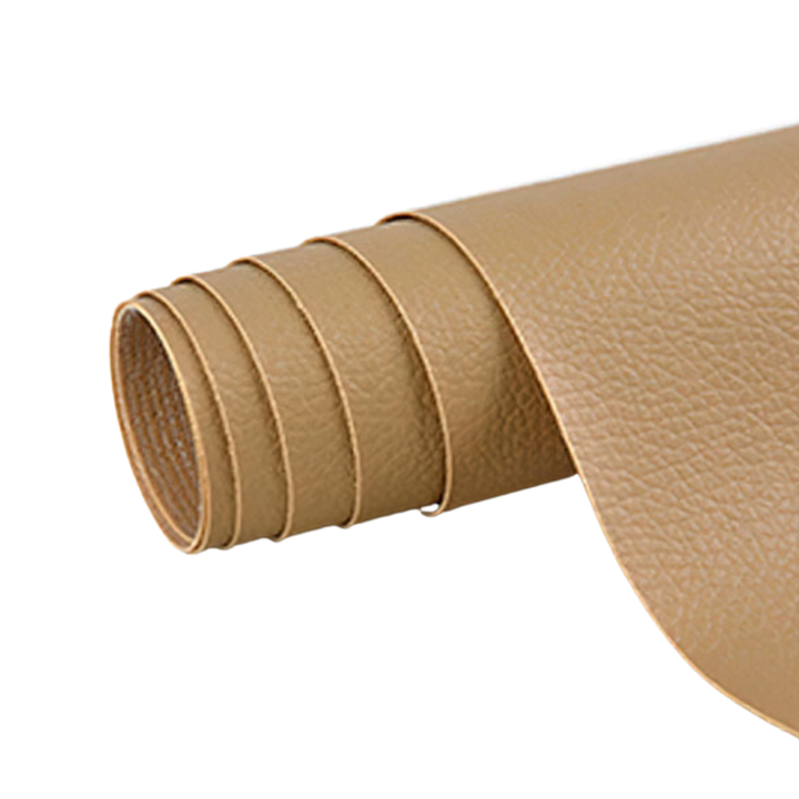 Samoprzylepna łatka do naprawy skóry w kolorze khaki, ultraodporna, wodoodporna, do naprawy kanap, kurtek, wnętrz samochodów.