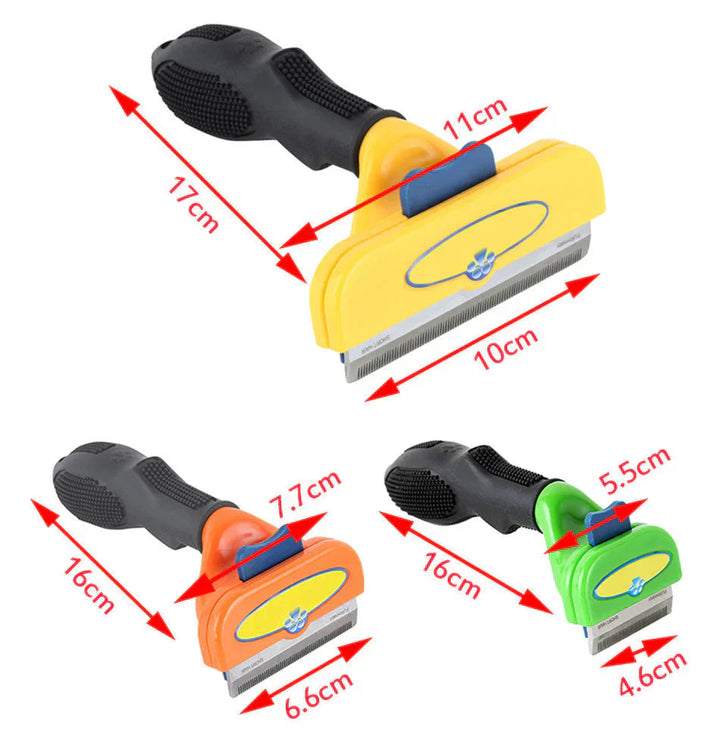 Grzebień przeciw pchłom i gnidom dla psów i kotów, zaokrąglone zęby, ergonomiczny design, skuteczna i delikatna pielęgnacja.