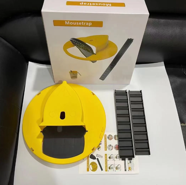 Automatyczna pułapka na myszy, higieniczna konstrukcja, proste resetowanie, skuteczne i ekologiczne dla domu