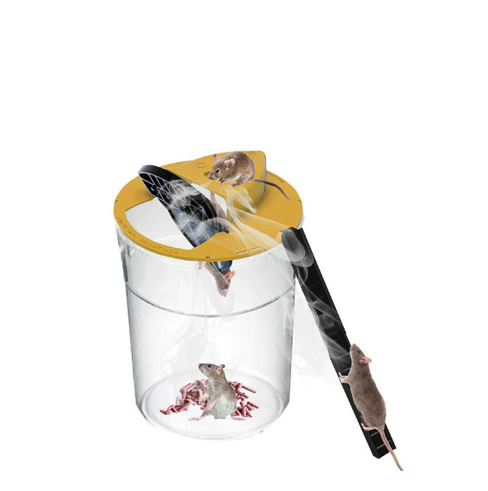 Automatyczna pułapka na myszy, higieniczna konstrukcja, proste resetowanie, skuteczne i ekologiczne dla domu