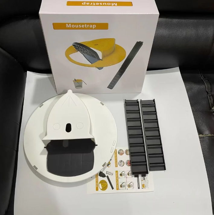 Automatyczna pułapka na myszy, higieniczna konstrukcja, proste resetowanie, skuteczne i ekologiczne dla domu