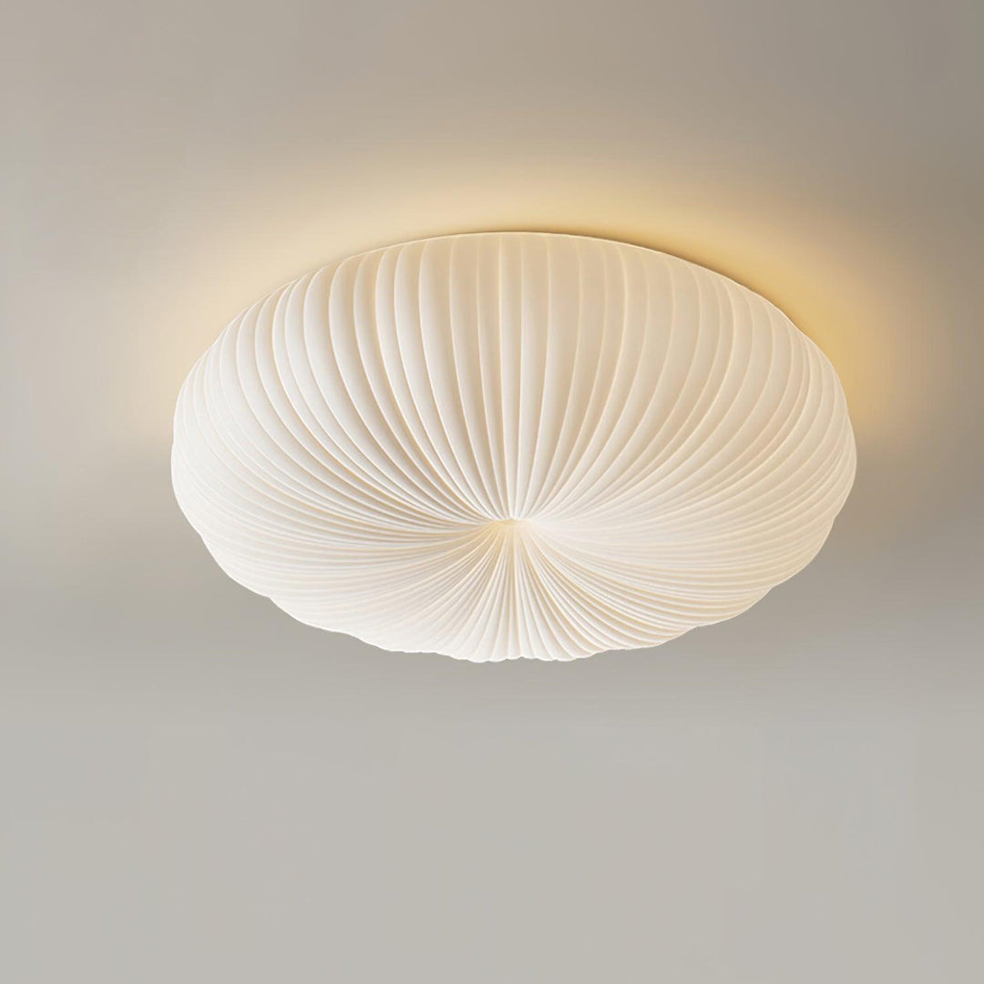 "Plafonnier LED en métal et acrylique, design moderne, lumière ajustable avec télécommande, élégant et contemporain."