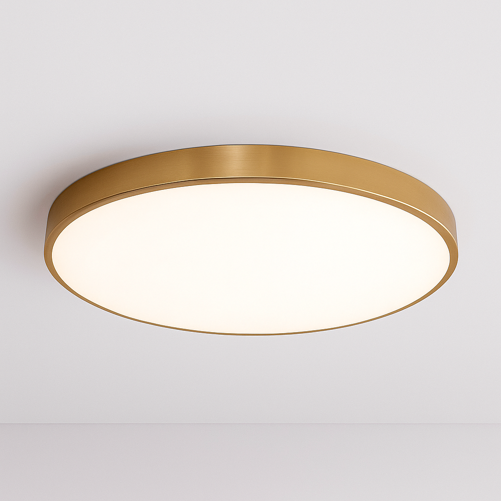 Elegancka skandynawska lampa sufitowa LED w kolorze czarnym, białym, złotym, nowoczesny i jasny design do współczesnych wnętrz.