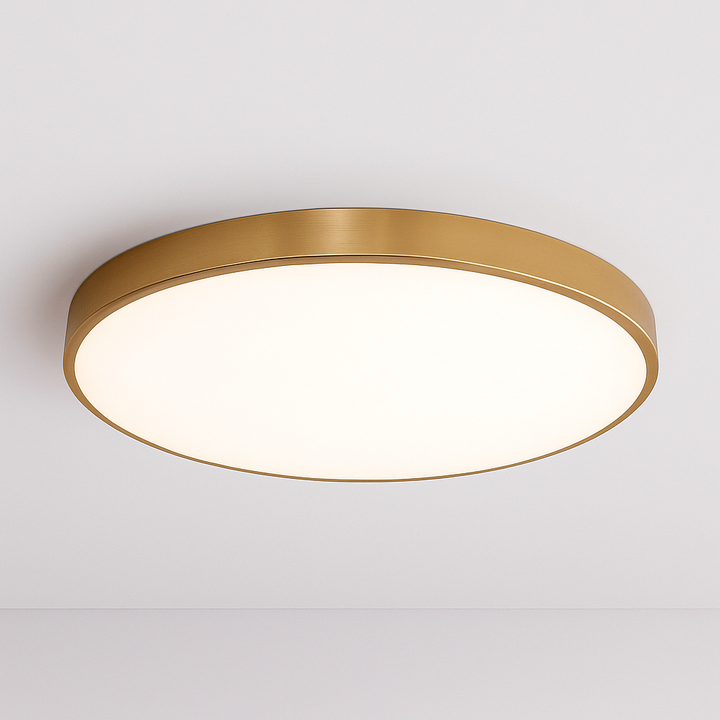 Elegancka skandynawska lampa sufitowa LED w kolorze czarnym, białym, złotym, nowoczesny i jasny design do współczesnych wnętrz.