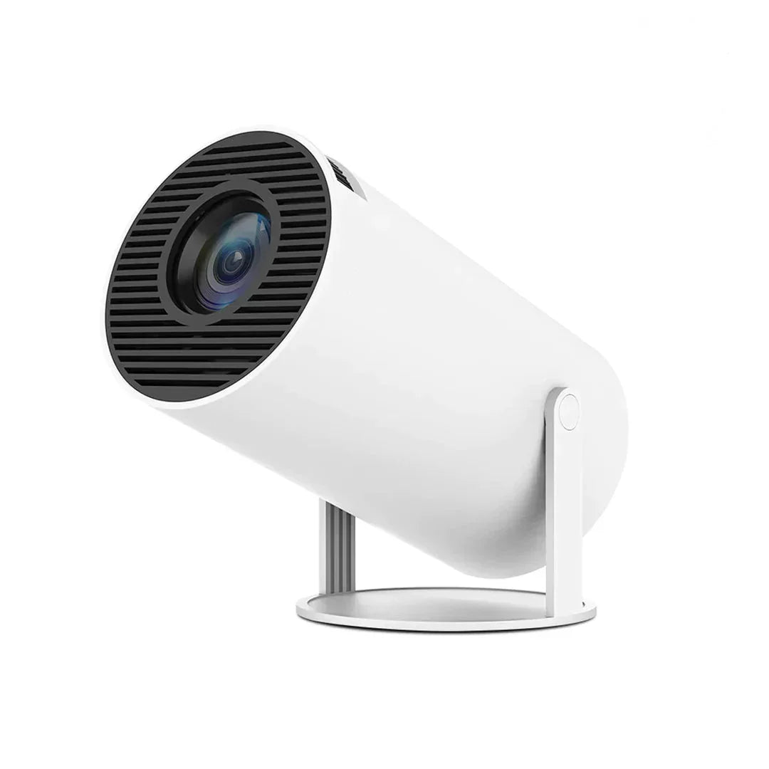 Nowoczesny projektor Ultra HD 4K, krystalicznie czysty obraz, idealny do filmów i gier, ze zintegrowanym streamingiem.