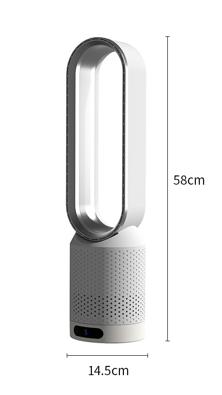 Zbliżenie na panel sterowania klimatyzatora AirPure 3w1 - intuicyjna obsługa i nowoczesny design