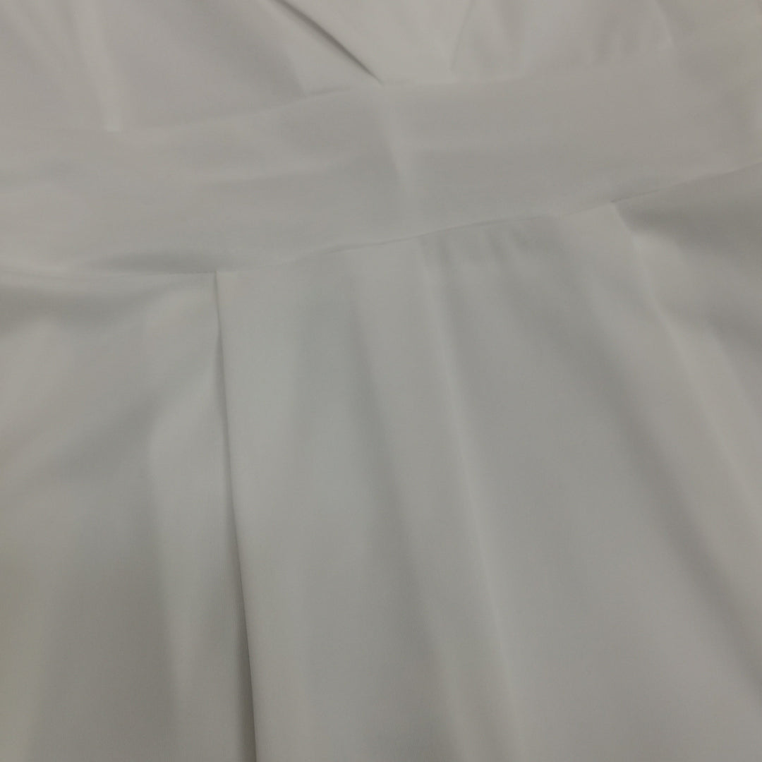 Biała długa sukienka Beatrice, dla kobiet, z dekoltem V, wygodna i modna.