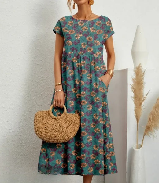 Elegancka sukienka damska Virginie, dopasowany krój, unikalny i nowoczesny design, sukienka formalna.