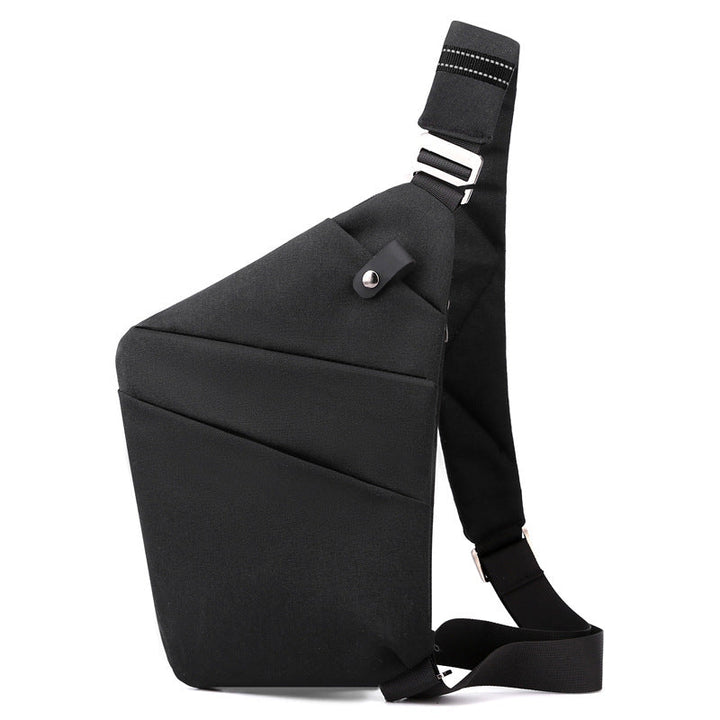 Nowoczesna antykradzieżowa torba na ramię dla kobiet, z eleganckim designem i regulowanymi paskami, dostępna w wielu kolorach.