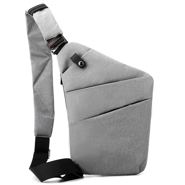 Nowoczesna antykradzieżowa torba na ramię dla kobiet, z eleganckim designem i regulowanymi paskami, dostępna w wielu kolorach.