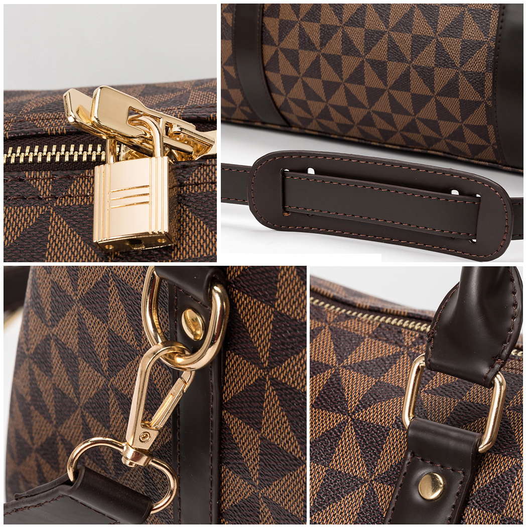 Luksusowa torba podróżna męska ze skóry, elegancka i solidna, z dużą przestrzenią, idealna na każdą podróż.