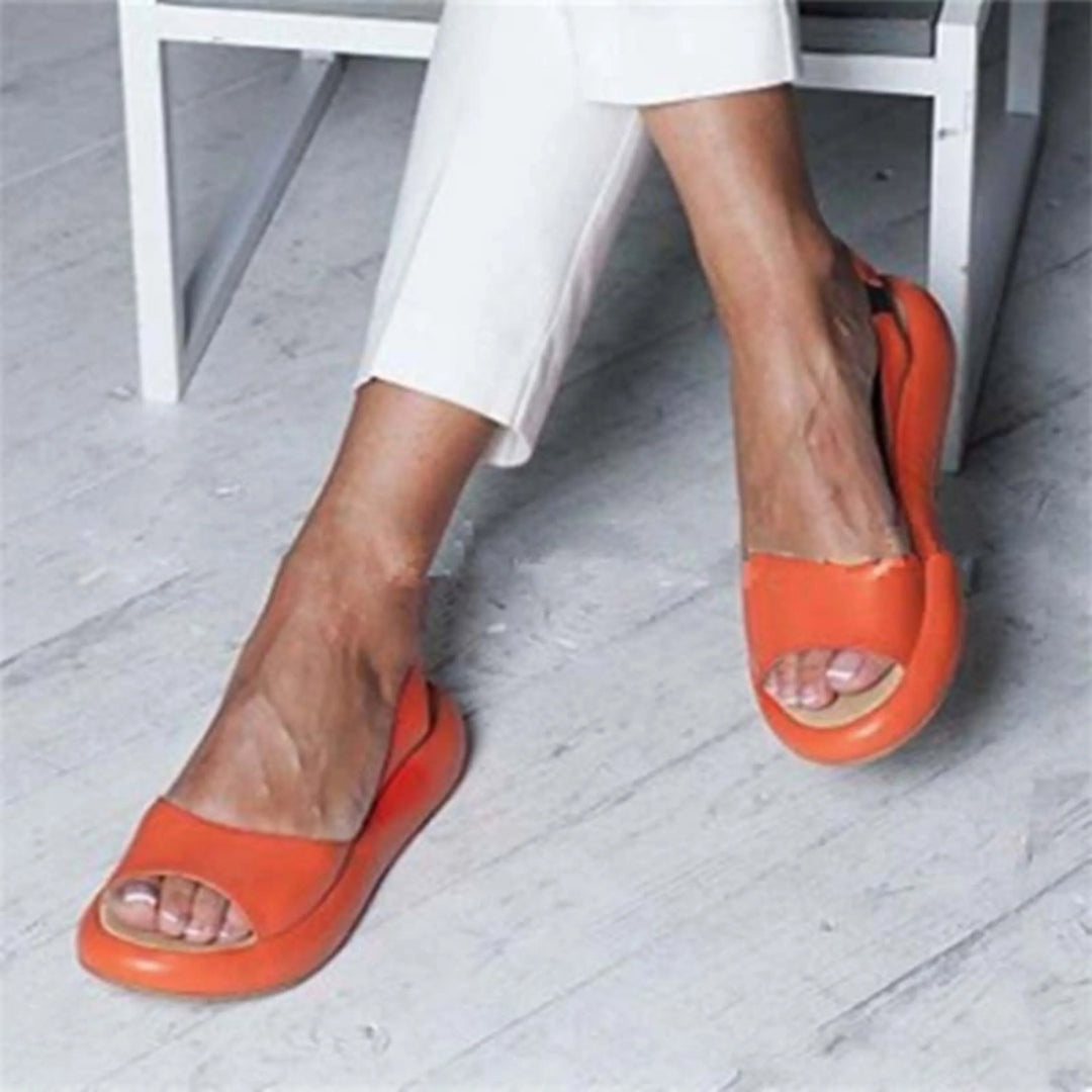 Sandały ortopedyczne damskie, idealne na lato, lekkie i przewiewne, z ergonomiczną podeszwą zapewniającą komfort przez cały dzień. Dostępne w różnych kolorach.