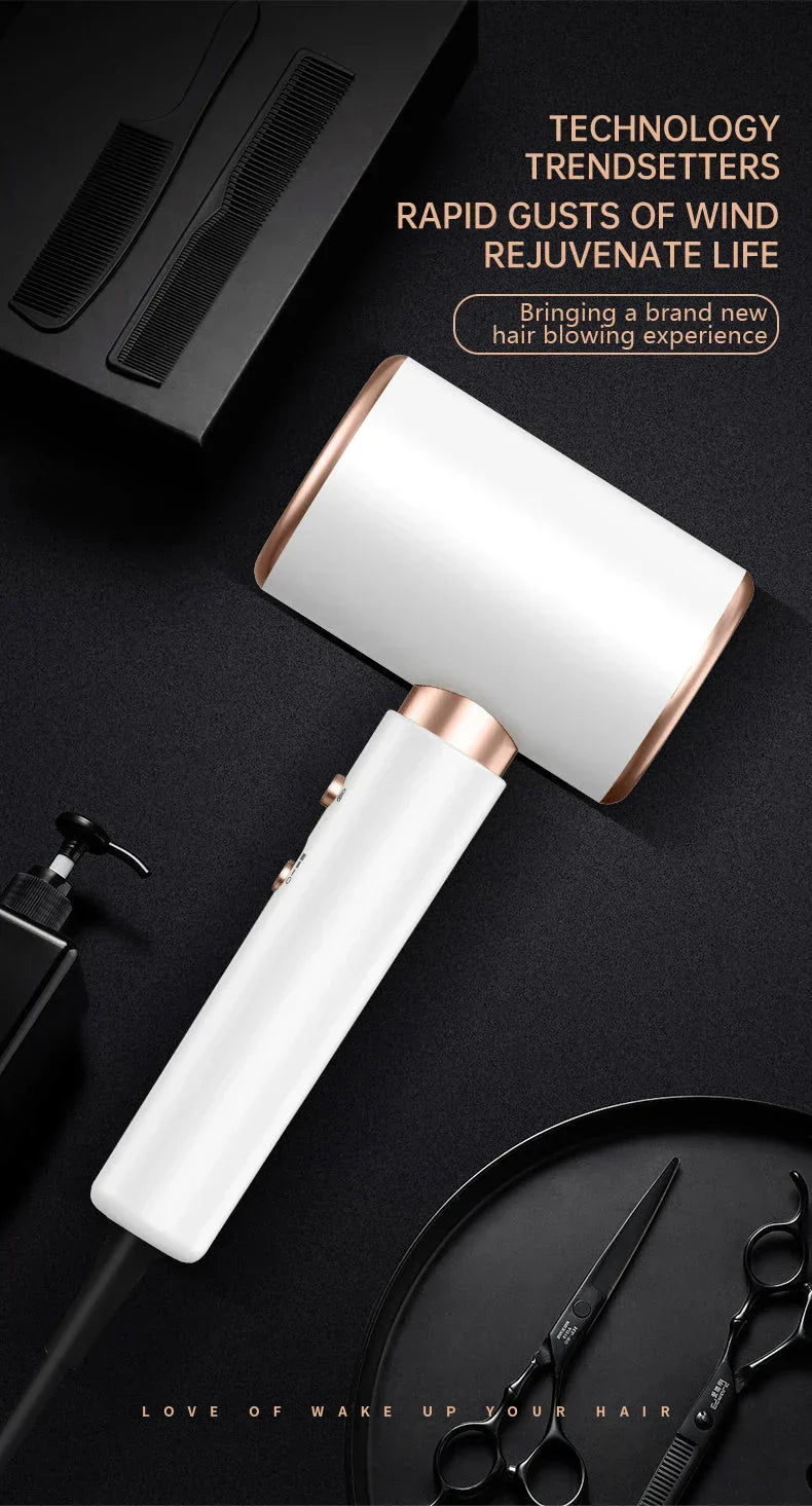 Suszarka do włosów 2400W, elegancki design, technologia jonowa, gorące i zimne powietrze dla idealnej stylizacji