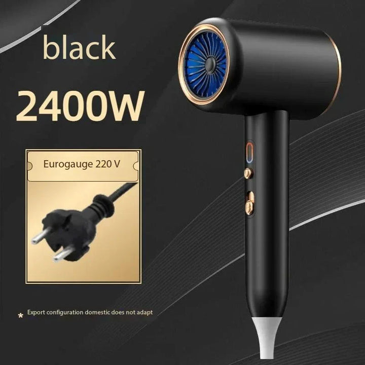 Suszarka do włosów 2400W, elegancki design, technologia jonowa, gorące i zimne powietrze dla idealnej stylizacji