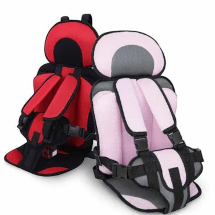 Fotelik samochodowy dla dzieci z 5-punktową uprzężą, bawełnianymi poduszkami, przewiewną tkaniną, w różnych kolorach, dla bezpieczeństwa i komfortu.