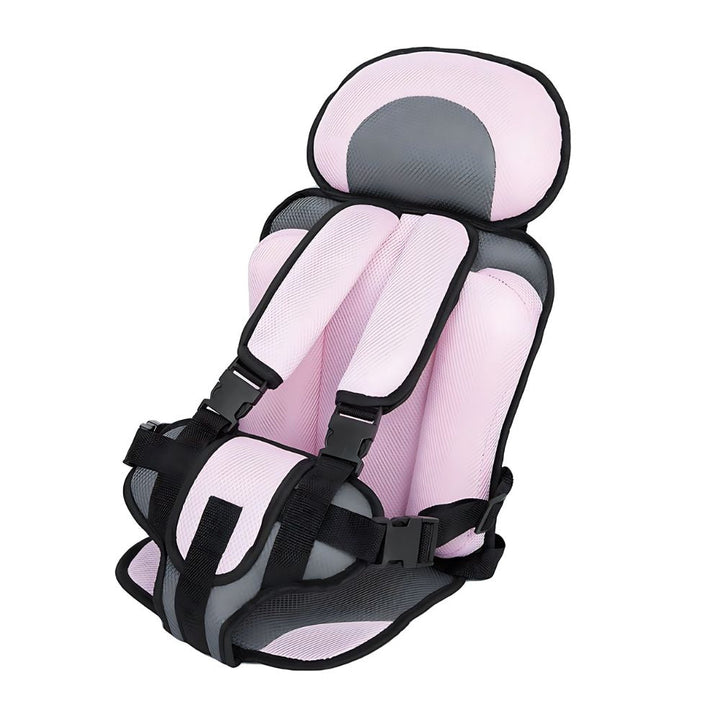 Bezpieczny fotelik samochodowy dla dzieci, wygoda, niebieski, szary, pomarańczowy, różowy, czerwony, adaptowalny, ergonomiczny, łatwy montaż.