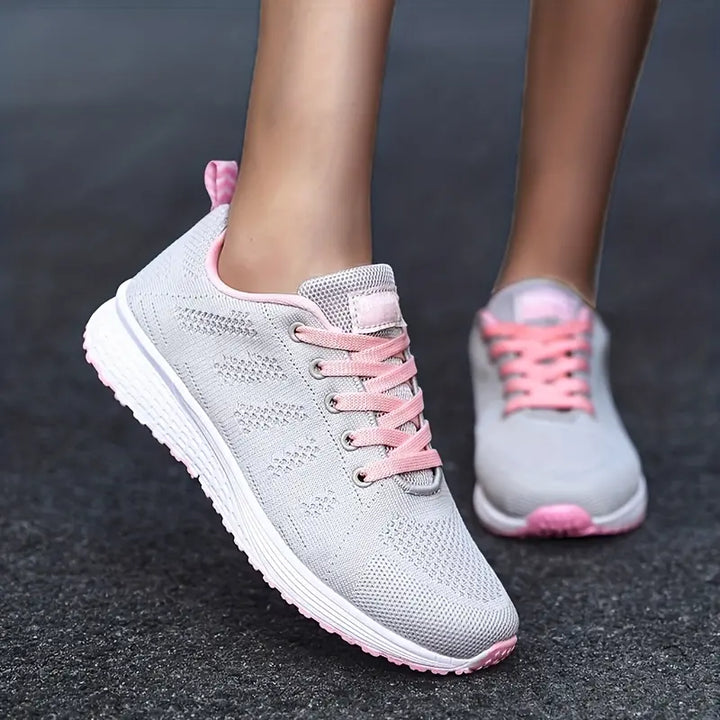 Szare trampki ortopedyczne unisex z ergonomiczną podeszwą dla codziennego komfortu i nowoczesnego stylu