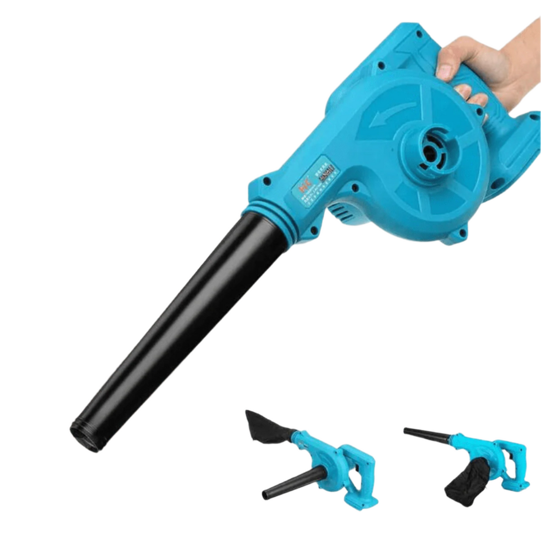 Bezprzewodowy dmuchawa-odkurzacz 2 w 1, lekki i mocny, idealny do sprzątania ogrodu, ergonomiczny design, bateria w zestawie