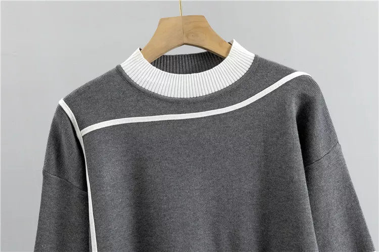 Męski nowoczesny dres Isla w kolorze bordowym, dopasowany krój, elegancki, komfort, miękki poliester, zdjęcie 11