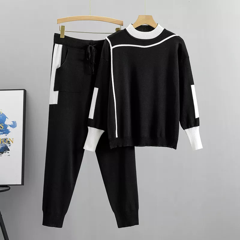 Męski nowoczesny dres Isla w kolorze bordowym, dopasowany krój, elegancki, komfort, miękki poliester, zdjęcie 2
