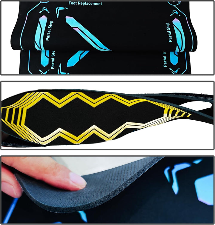 Mata treningowa do piłki nożnej 90x60 cm z antypoślizgową powierzchnią, idealna do treningu i poprawy kontroli nad piłką.