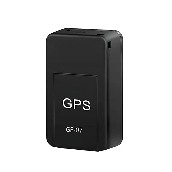 Czarny kompaktowy lokalizator GPS, dyskretny design, lokalizacja w czasie rzeczywistym, idealny do pojazdów i przedmiotów osobistych.