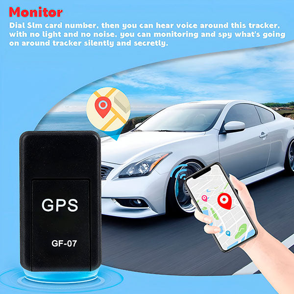 Czarny kompaktowy lokalizator GPS, dyskretny design, lokalizacja w czasie rzeczywistym, idealny do pojazdów i przedmiotów osobistych.