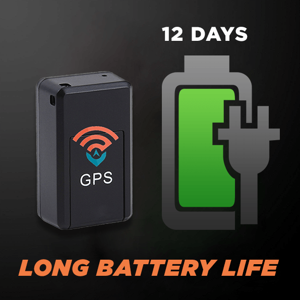 Czarny, kompaktowy, magnetyczny mini lokalizator GPS do śledzenia w czasie rzeczywistym na metalowej powierzchni, idealny do bezpieczeństwa i dyskrecji