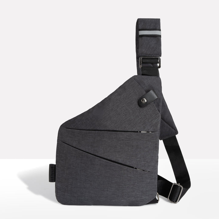 Unisex torba crossbody antykradzieżowa, wodoodporna. Idealna do miasta i podróży.